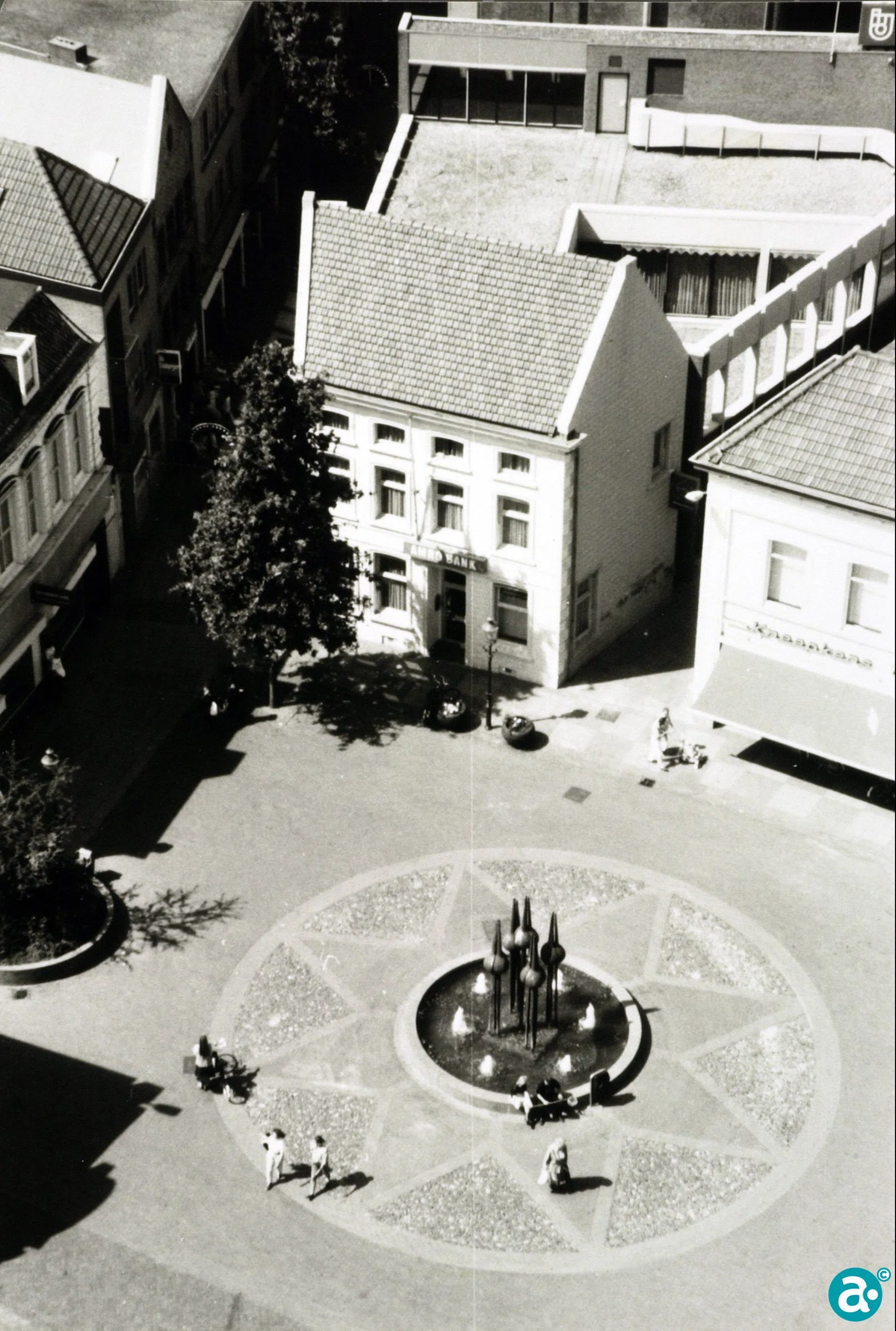 Omgeving fontein Markt - GAW Beeldbank RO.565