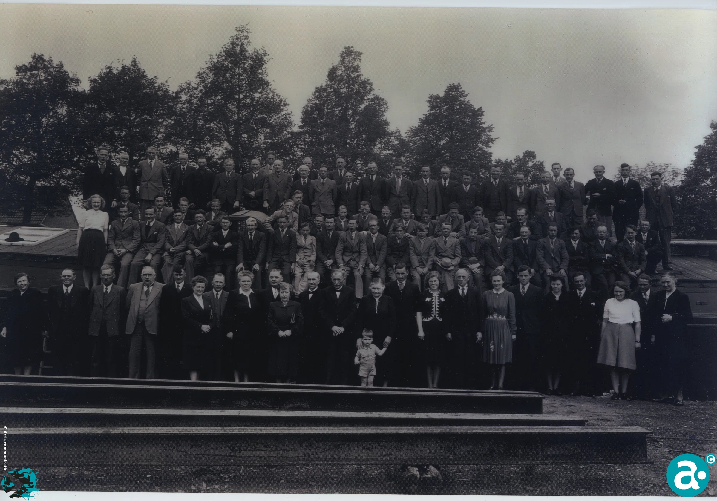 1947, personeel ‘N.V. Weerter Scheepsbouwmaatschappij’