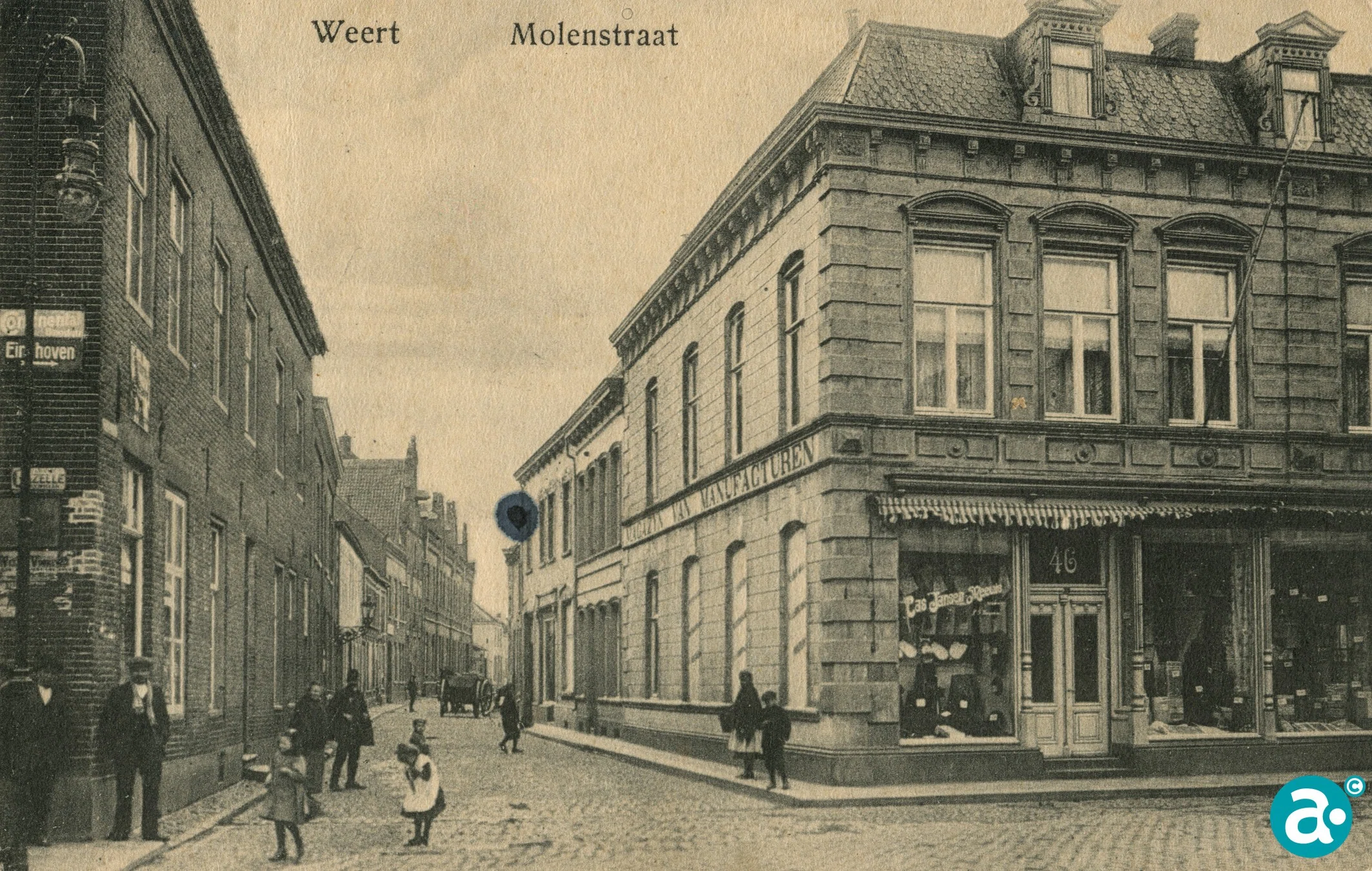 Cas Jansen-Meewis, magazijn van manufacturen