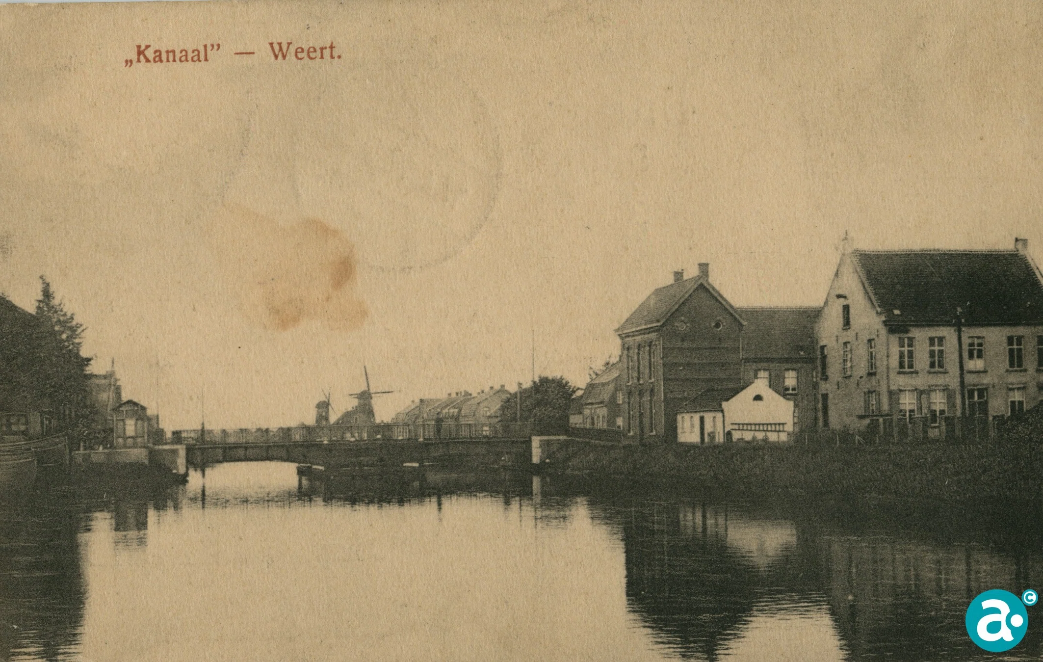 Stadsbrug met de Smeets- en Odamolen