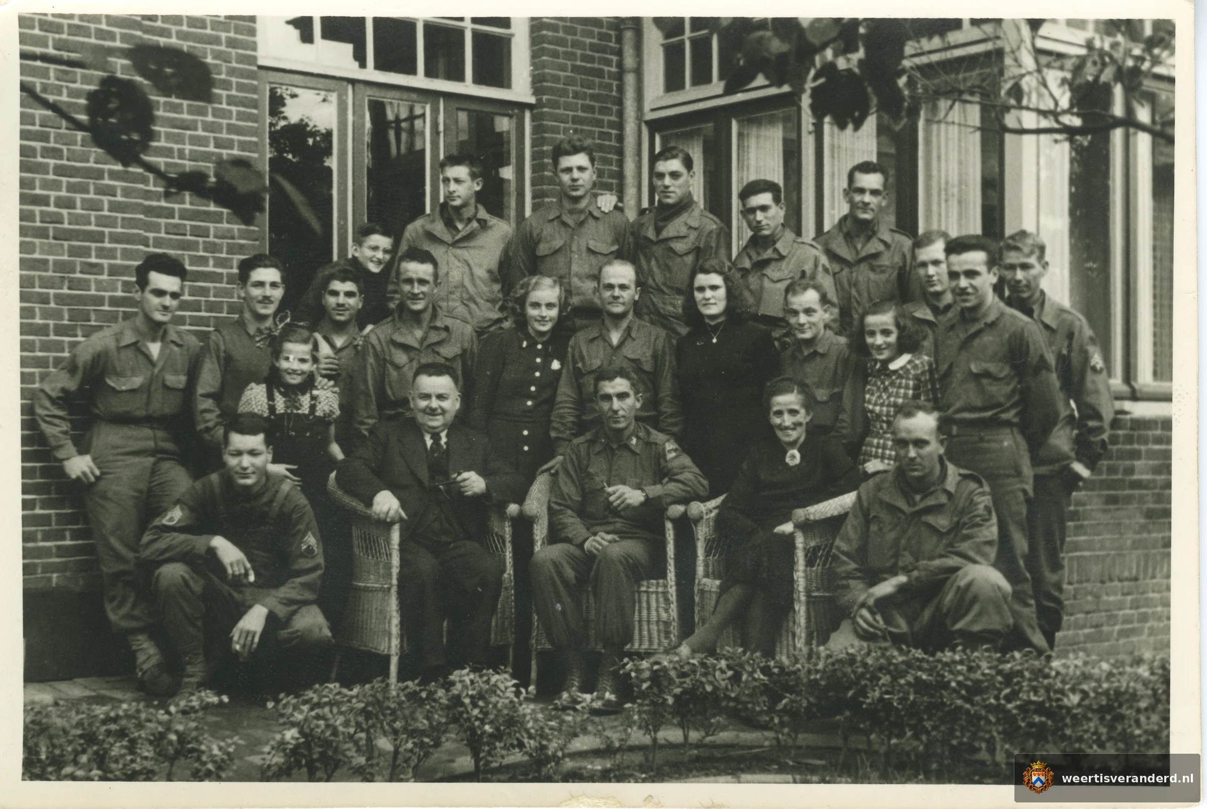 Ingekwartierde Yanks in Huize Bergmans