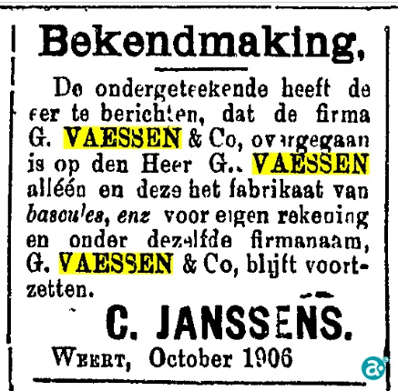 Pand Vaessen
