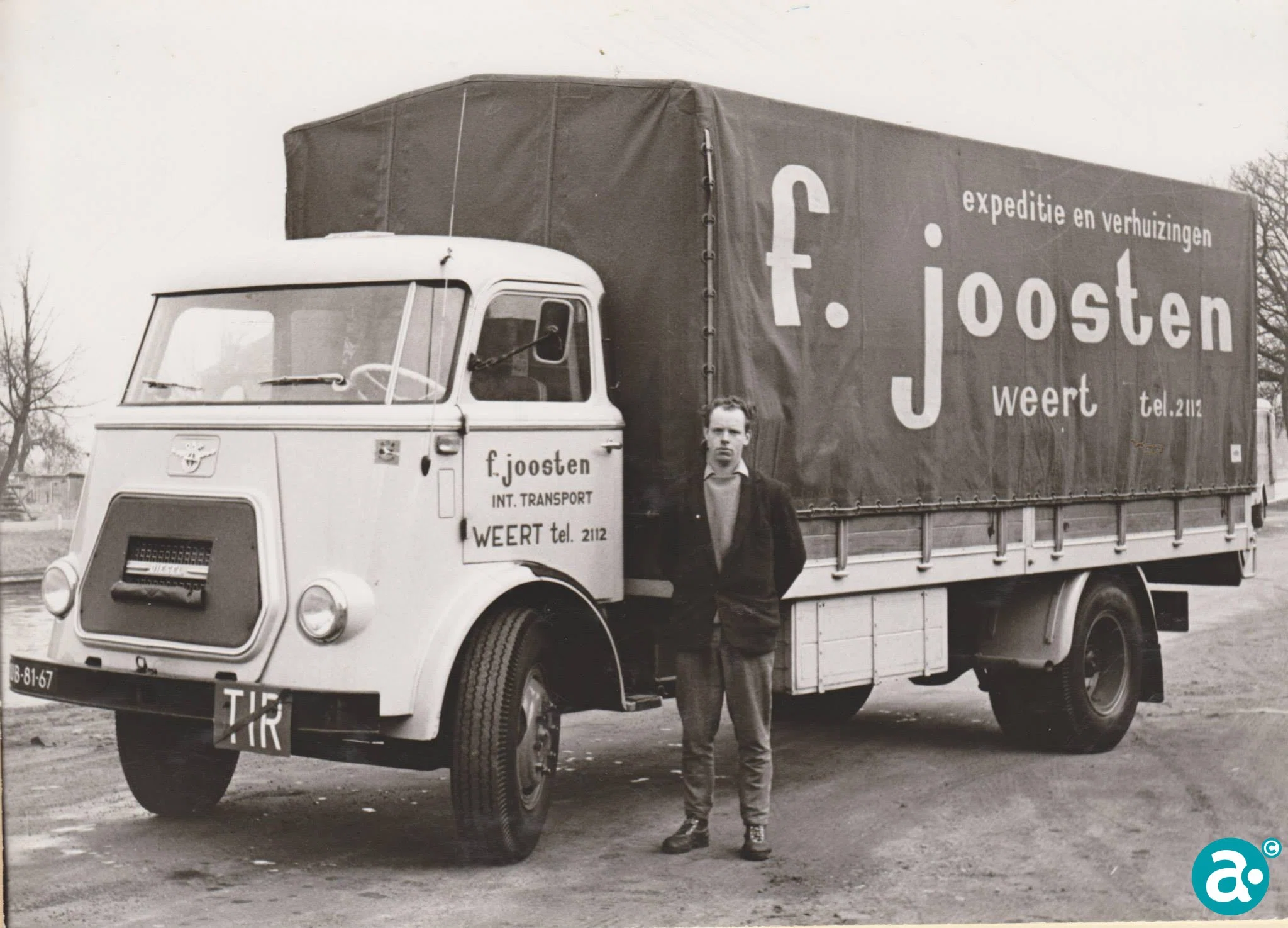 start eerste Weerter Expeditie onderneming: F. Joosten-Mulder