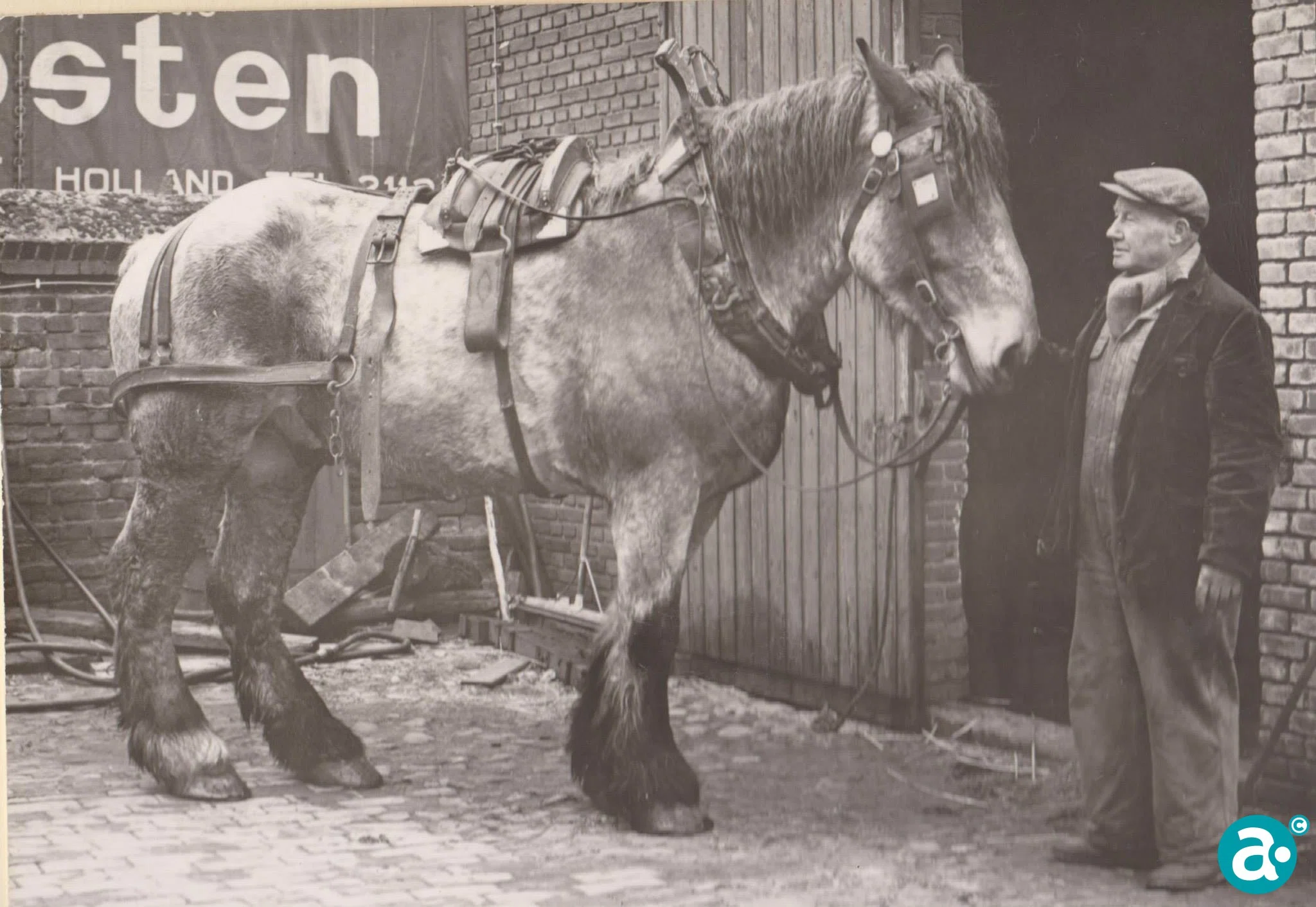start eerste Weerter Expeditie onderneming: F. Joosten-Mulder