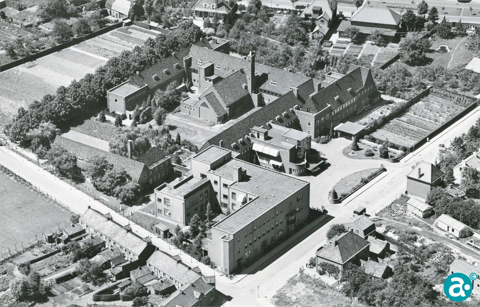 luchtfoto Sint Jans Gasthuis