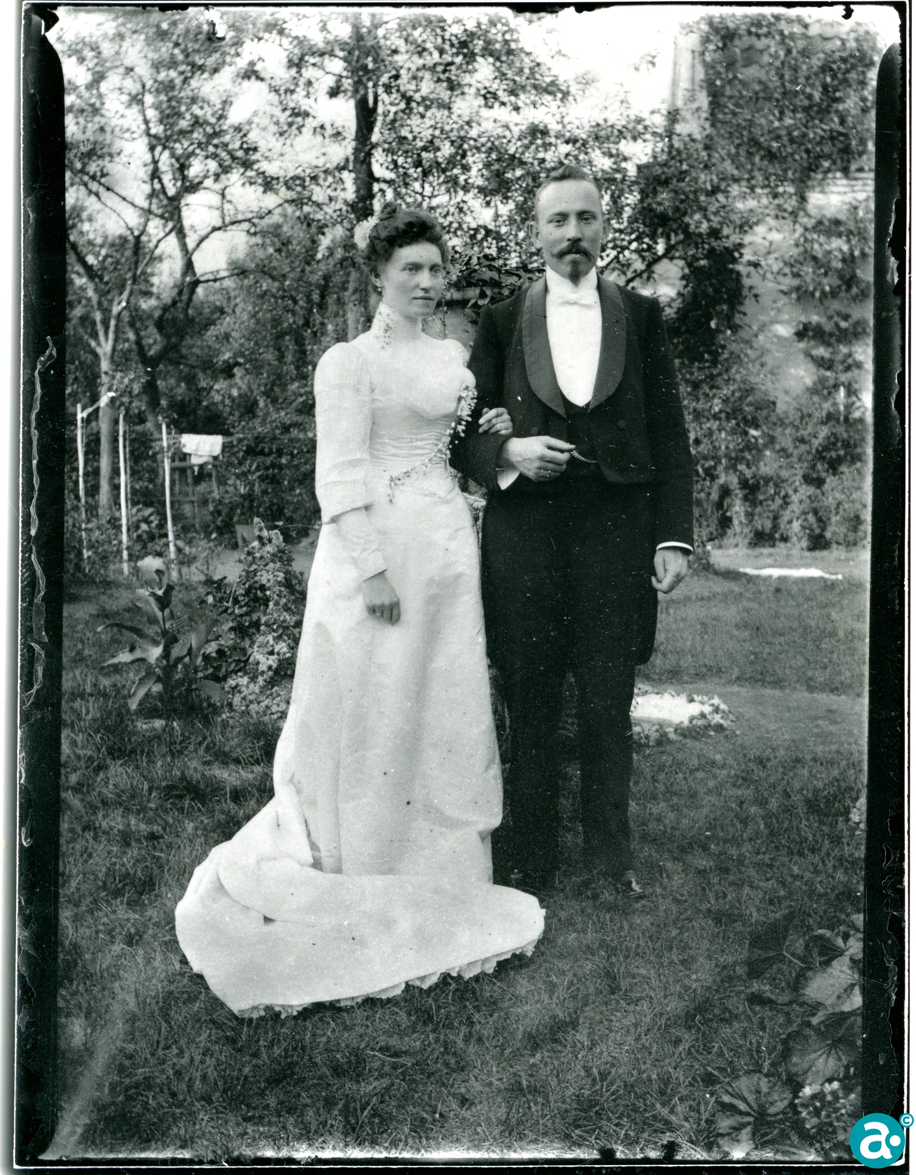 Huwelijk Leo Kneepkens en May Esser - 3 september 1901