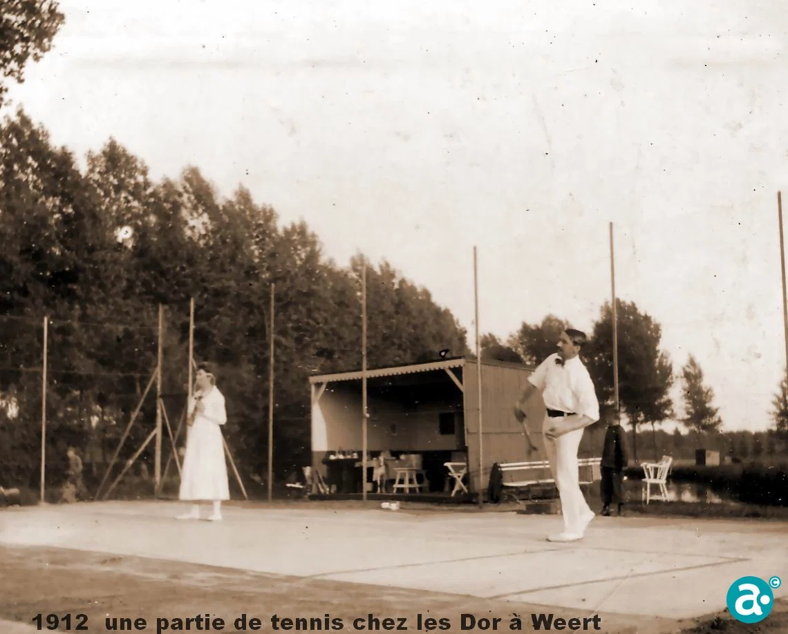1912 - 01 Willem Kolkman au tennis