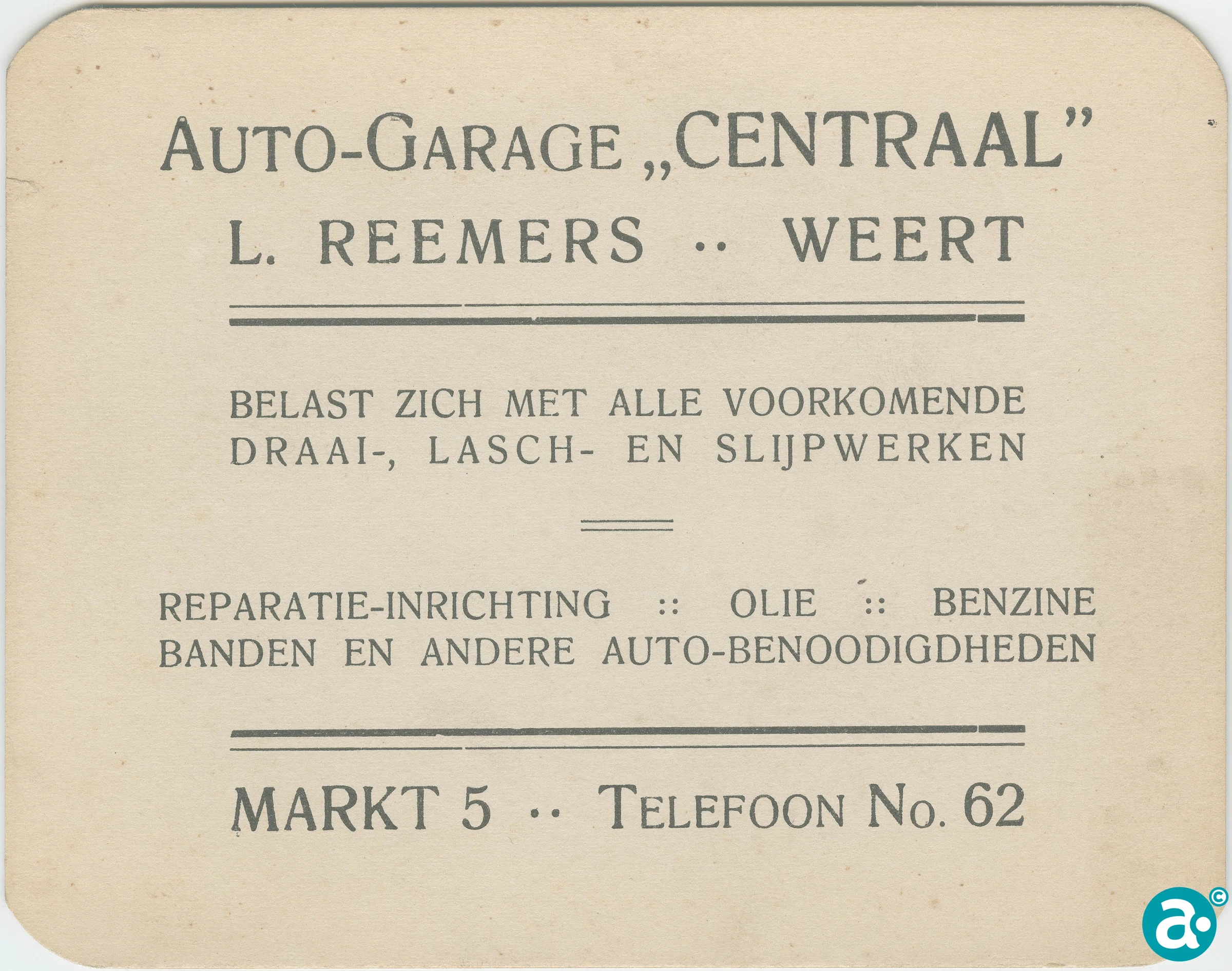 Autogarage Centraal