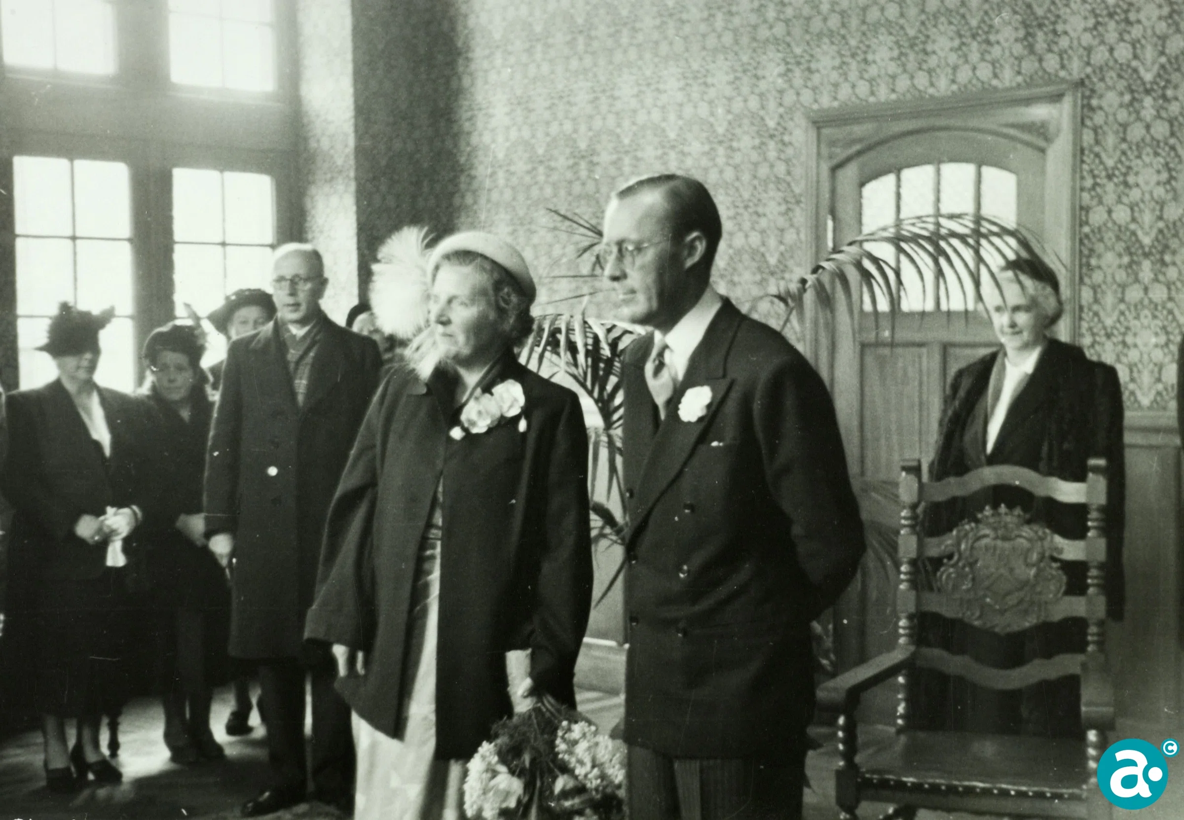 In het stadhuis