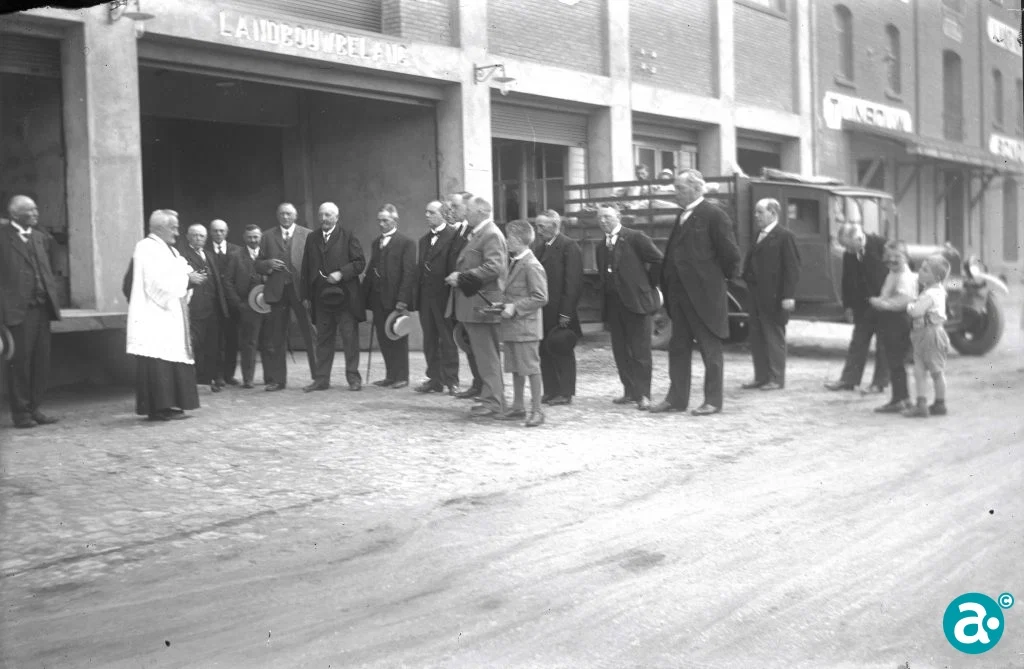 Opening nieuwe silo en loskraan Landbouwbelang