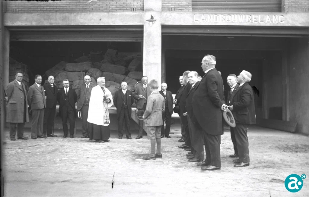 Opening nieuwe silo en loskraan Landbouwbelang