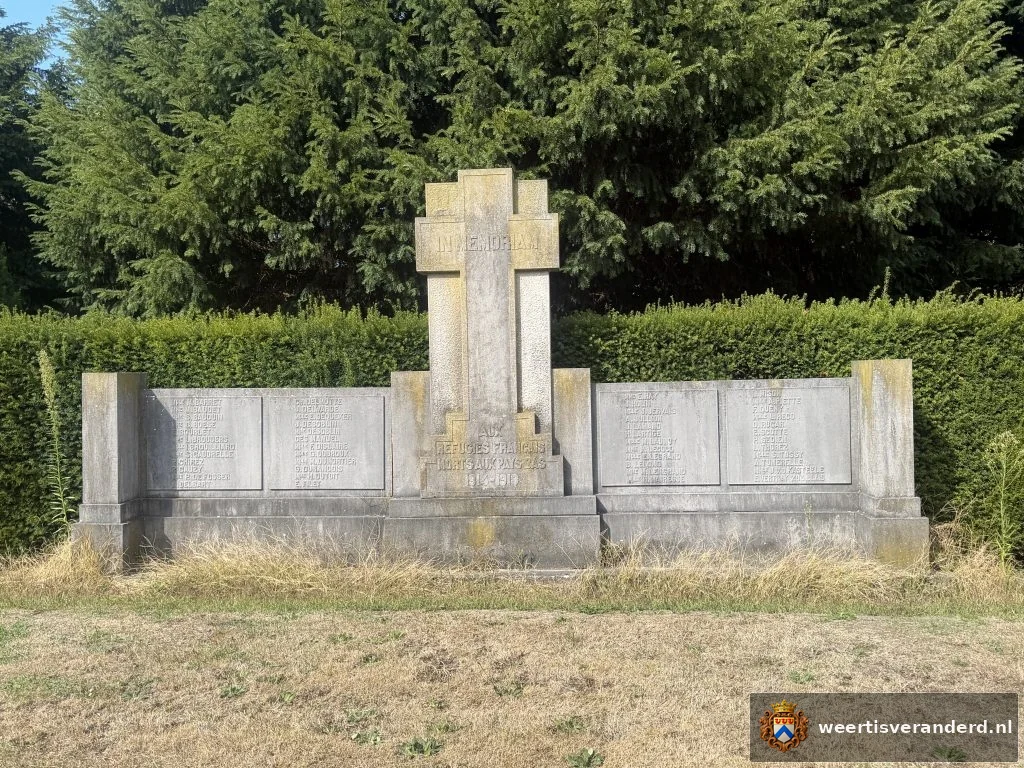 Vergeten Frans oorlogsmonument