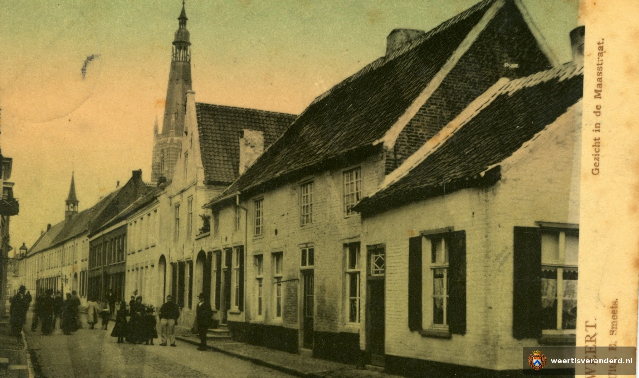 Gezicht in de Maasstraat